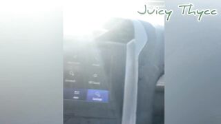 Her Squirt almost Wrecked the Screen