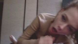 Huge point of view Deeply Fellatio from Hot FoxyElf