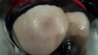 SUBMISSIVEHUSBAND-Pegging with Long Strap-On