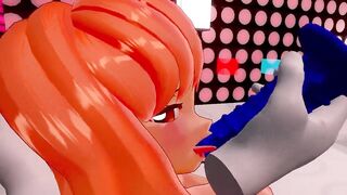 Goddess chick Fucks Toon into Cartoon Virtual Reality