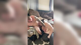 Fat chick Sucking Off my Penis Long Cummed