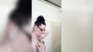 Cooling off with Water Cold as her Heart Smoking