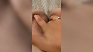 I am Turned On but Daddy is not Home. Quick Masturbate with Real Orgasm point of view.
