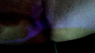 Glow Stick, Sex Toy, Finger Bang, Fellatio! I make this cougar Squirt Moan and Cum Multiple Times