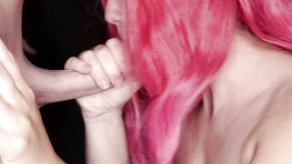 She give Pretty Head. Finish with Cum on Jugs. Beauty Soak Vagina Banged! by Long Cock.