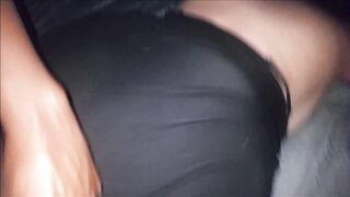 BBW Gets Smashed into Mini Dress with no Underwear