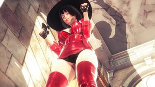 [GUILTY GEAR STRIVE] Passionate Sex with I-No (3D PORN 60 FPS)