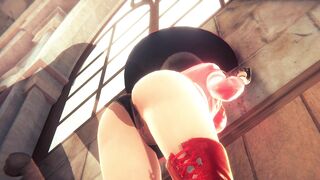 [GUILTY GEAR STRIVE] Passionate Sex with I-No (3D PORN 60 FPS)