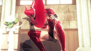 [GUILTY GEAR STRIVE] Passionate Sex with I-No (3D PORN 60 FPS)