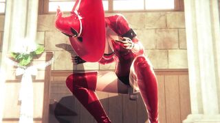 [GUILTY GEAR STRIVE] Passionate Sex with I-No (3D PORN 60 FPS)