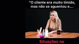 Esse foi o caso de cliente mais tímido que eu