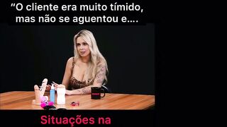 Esse foi o caso de cliente mais tímido que eu