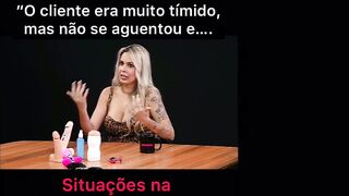 Esse foi o caso de cliente mais tímido que eu