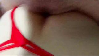 I CUM TWICE when a Freaky cunt with mouth Asked me to