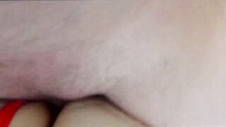 I CUM TWICE when a Freaky cunt with mouth Asked me to