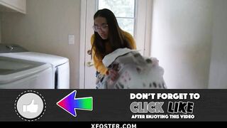 eastern Foster teenie Taught to Serve Her New Parents