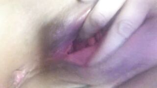 Sue’s Pulling Vagina Lips Rough