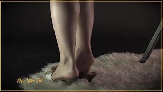 Look at me and Desire my Irresistible Toes. Losing Toes Bdsm. Ely Mira Foot Close-Up