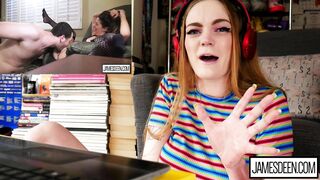CARLY RAE SUMMERS REACTS TO JAMES DEEN VS ABBIE MALEY - HONEST PORN REACTIONS - HPR10