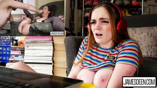 CARLY RAE SUMMERS REACTS TO JAMES DEEN VS ABBIE MALEY - HONEST PORN REACTIONS - HPR10
