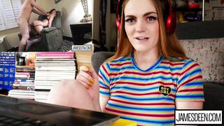 CARLY RAE SUMMERS REACTS TO JAMES DEEN VS ABBIE MALEY - HONEST PORN REACTIONS - HPR10