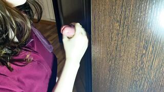 An Unexpected Dick Emerged from the Closet. Screwed inside the Mouth and Snatch - Ezik01
