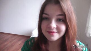 Home suck and quick fucking with ginger women neighbour Renata