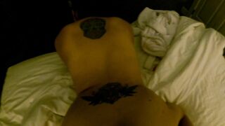 Huge Butt Hispanic milf Reverse Cowgirl and Takes Long Penis Doggy Style