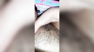 MASTURBATION CLOSE UP TIGHT BUSHY JUICY VAGINA
