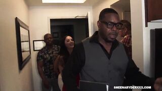 Timeshare Tour Turns Inside Interracial Group Sex Party