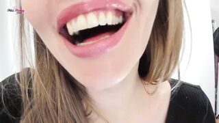 Quckie Tongue Vore Tease with miss Honey Barefeet