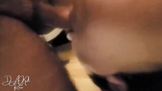 My Turned On Wifey Deepthroats and Fucks our Huge Penis Next Door
