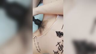 Yuki, Japanese Female, 20 Years Older, Masturbating with an Electric Masturbator