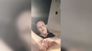 Ex-Wife Fucking 2 Huge Vibrators while Hubby Talks Filthy and Jerks off