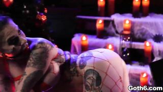 Rob Piper delivers thick dick to Joanna Angel's luscious butt
