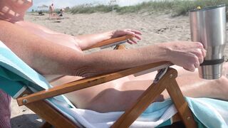 Ex-Wife Hanging out a Naked Beach