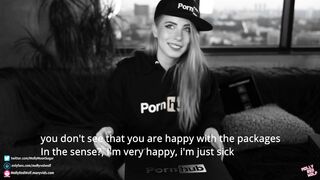 500K! Pornhub Gifts Unboxing and Deeply! - MollyRedWolf