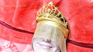 Golden Dress Bimbo Clsoe Up, Creampied Unprotected