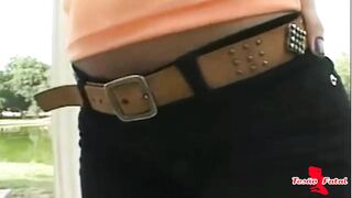 Safadinha Dark Haired Giving Lovely Tail and Taking Cum on the