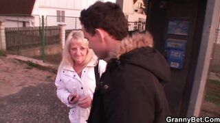 80 years older blonde ride stranger young dick