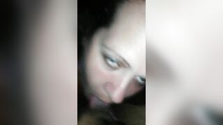 Housewife  sucking my Cock and Nuts