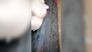 Having Fun with my Butt and Twat after Fucking