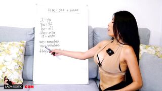 Hottest Hispanic sluts Teaches you Spanish