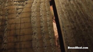 goddess Lesbo cunt with mouth Orgasming inside Bdsm while Maid Watches her