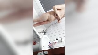 Step Milf French Banged and Cumshot into the Toilet with Step Son
