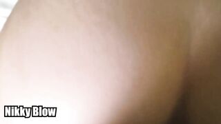 pov closeup sex inside missionary and doggy till cum in