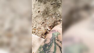 She Snaps Twigs between her Big Feet