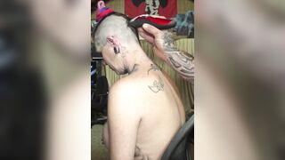 Chassidy Lynn - Oral Sex Shave with Long Boobies out