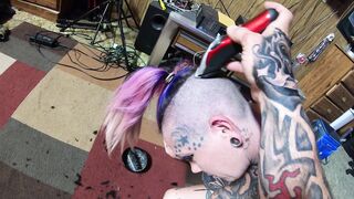 Chassidy Lynn - Haircut, Bald Oral Sex