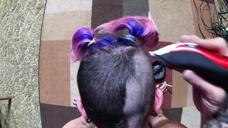 Chassidy Lynn - Haircut, Bald Oral Sex